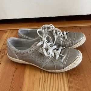 Josef Seibel silver sneakers 38